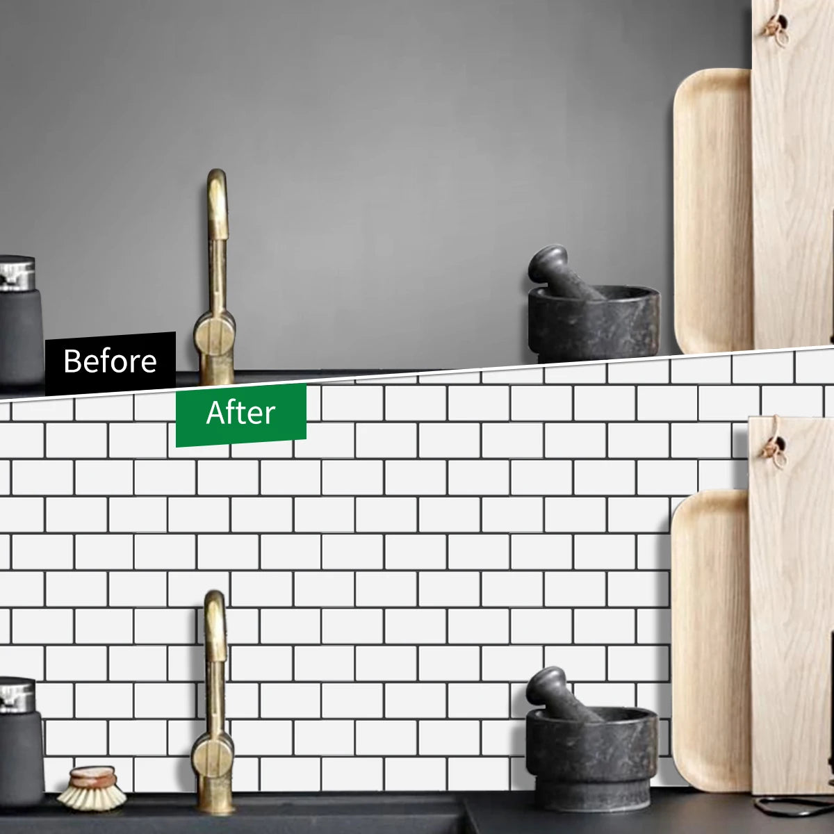 Peel and Stick 3D Brick Wall Stickers for Easy Home Decor - Smarsty