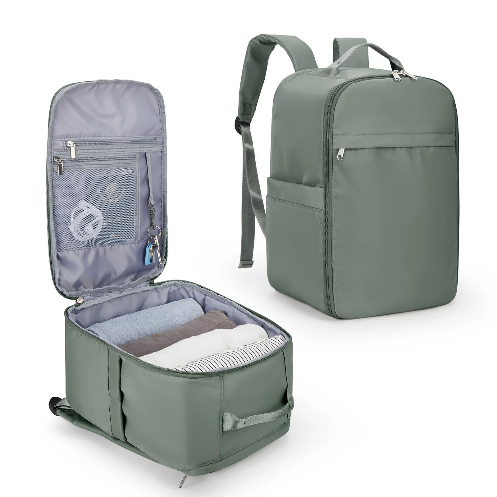 Ryanair Backpack 40x20x25 Cabin Bag, Hand Luggage Travel Backpack for Easyjet Cabin Bag 45x36x20, Laptop Backpack for Women/Men - Smarsty