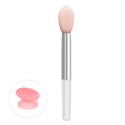 Silicone Lip Balm Brush with Dust Cover Storage - Smarsty