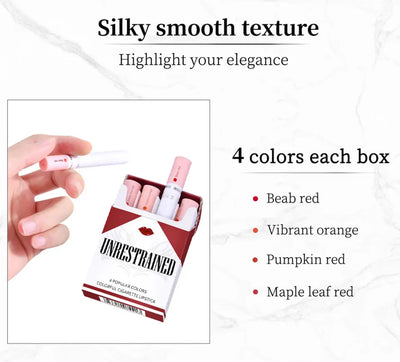 Long Lasting Matte Lipstick Set Waterproof Lip Gloss - Smarsty