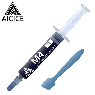 M4 Thermal Paste Processor 4g 11.8W/M-k For CPU GPU Printer HeatSink Cooling Cooler Thermal Grease Compound Silicone - Smarsty