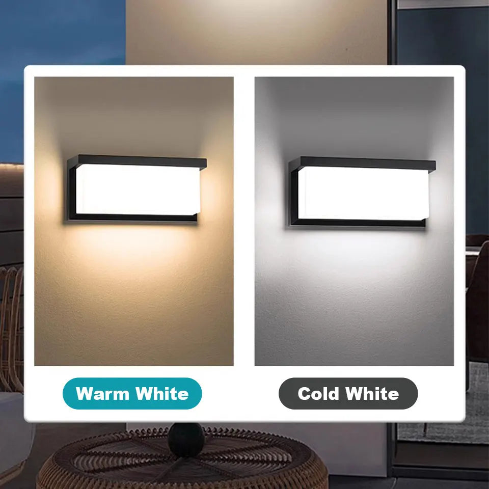 Waterproof LED Outdoor Wall Light with Motion Sensor - Smarsty