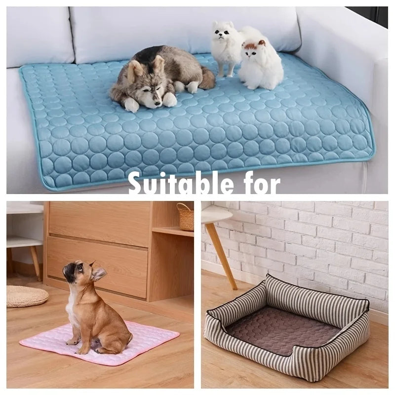Extra Large Dog Cooling Mat for Summer Comfort - Smarsty