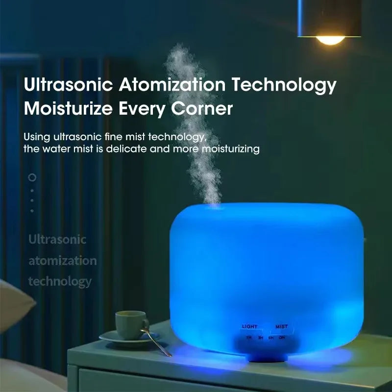 500ml Essential Oil Diffuser with Cool Mist Function - Smarsty