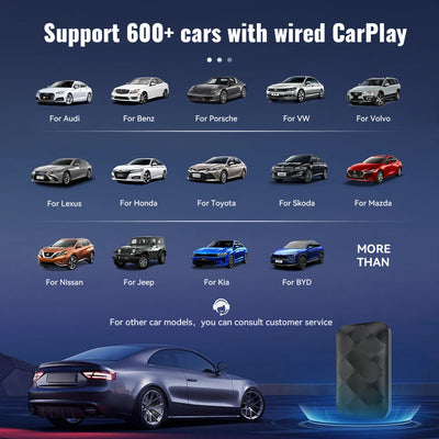 3IN1 Android14 Wireless Carplay Android Auto 2025 NewAdapter Upgrade Plug&Play For Youtube Netflix Dongle Wireless Car AI TV BOX - Smarsty