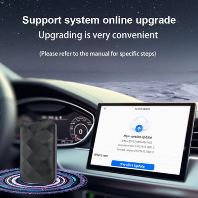 3IN1 Android14 Wireless Carplay Android Auto 2025 NewAdapter Upgrade Plug&Play For Youtube Netflix Dongle Wireless Car AI TV BOX - Smarsty