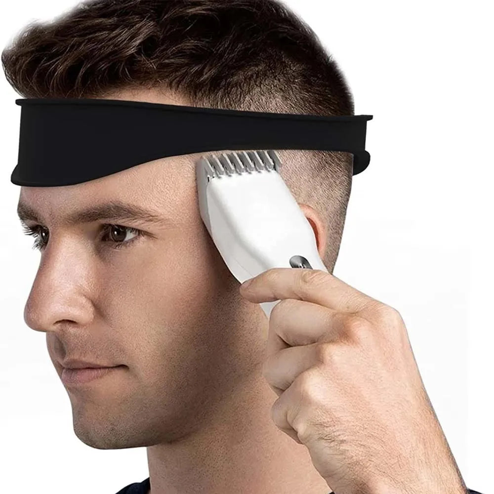 DIY Haircut Guide with Adjustable Silicone Neckline Template - Smarsty