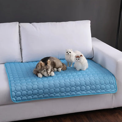 Extra Large Dog Cooling Mat for Summer Comfort - Smarsty