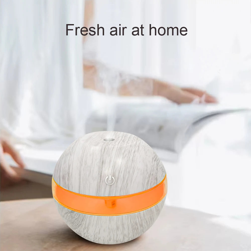 300ml Ultrasonic Humidifier with Timer and Aromatherapy - Smarsty