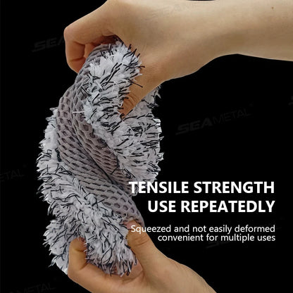 Two Sided Microfiber Car Wash Sponge For Scratch Free Care - Smarsty