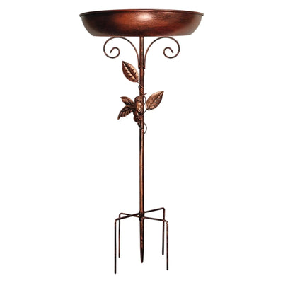 Sturdy Iron Outdoor Bird Bath for Garden Decor - Smarsty