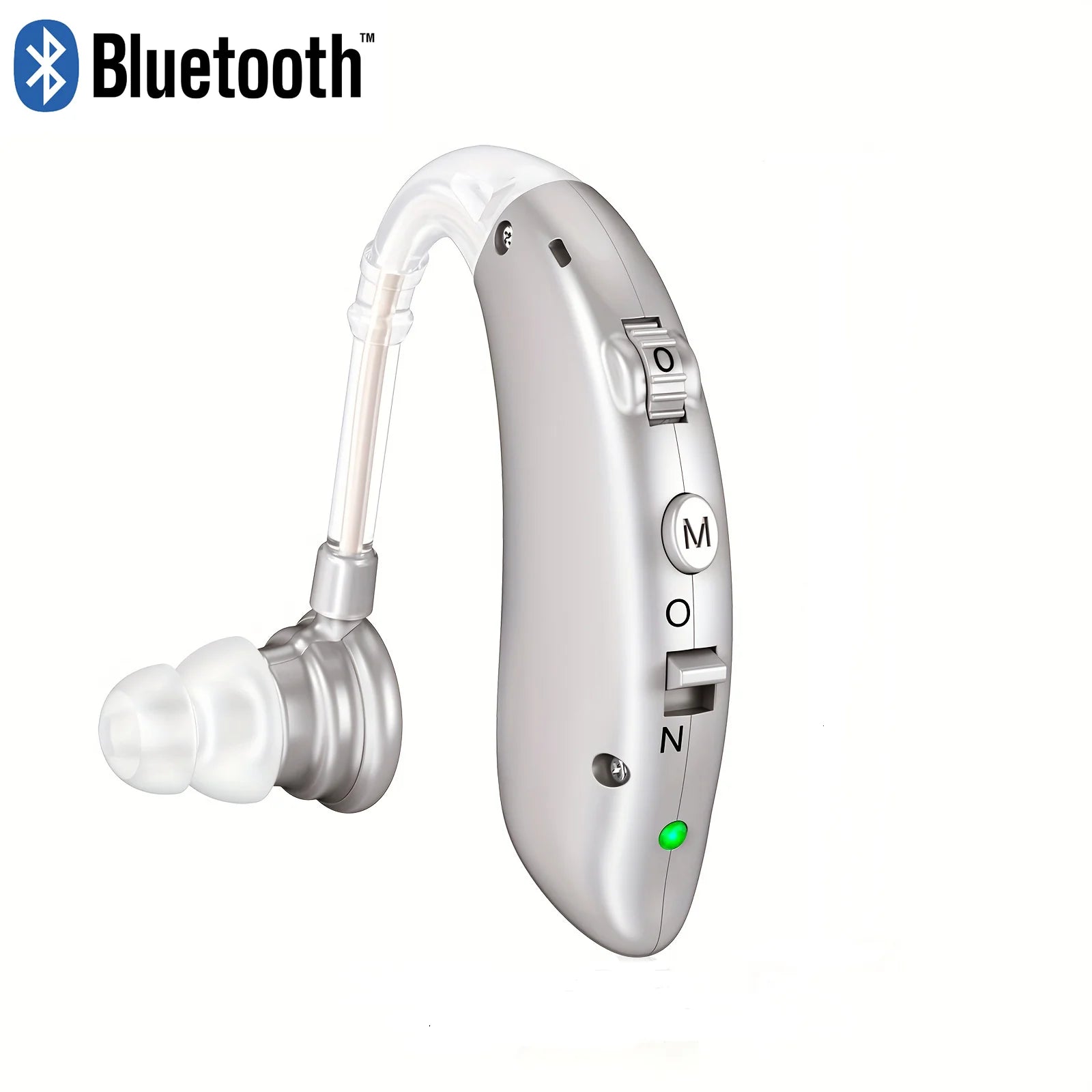 Rechargeable BTE Hearing Aid with Adjustable Tone - Smarsty