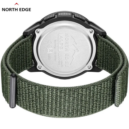 North Edge Alps Men's Waterproof Digital Sports Watch - Smarsty
