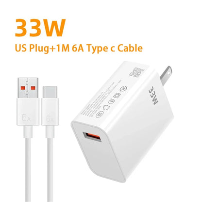 Fast USB Charger With 6A Cable Quick Charge 3 Enabled - Smarsty