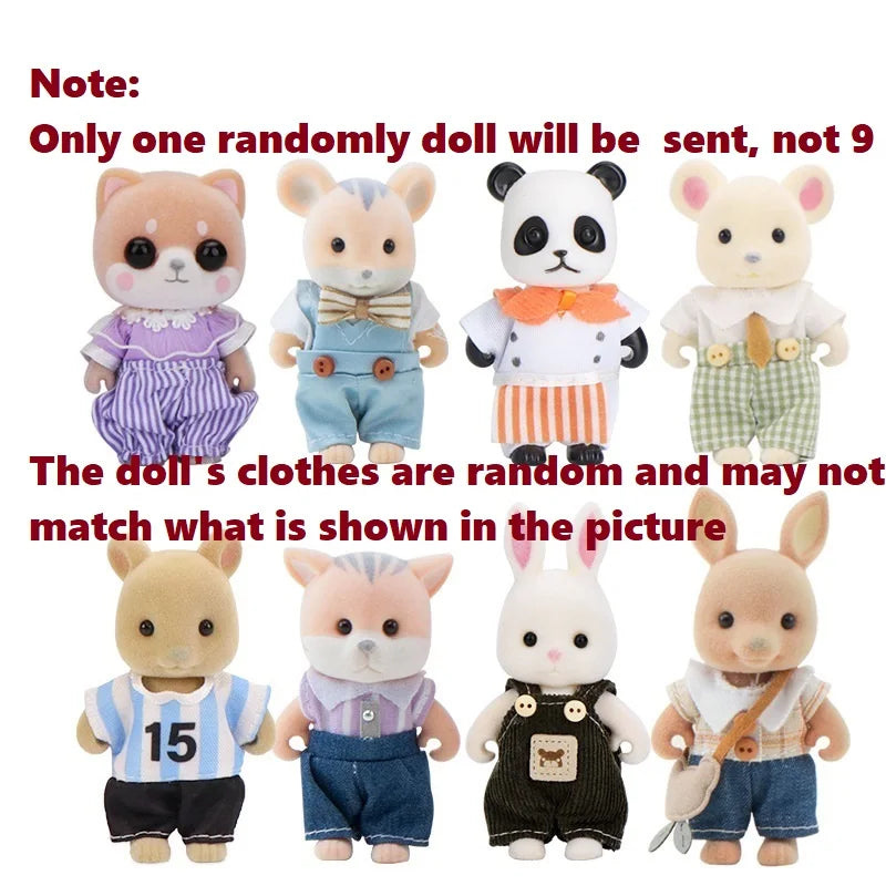 Original Toys Miniature Items Furniture Family Toys Dollhouse LivingRoom Bathroom Kitchen Set Pretend Creative Ideas Kids Toys by Smarsty