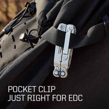 SOG PowerPint 18-in-1 Tactical Multi-Tool with Folding Pliers & Knife - Compact EDC Gear for Outdoor Camping, Survival & Hiking
