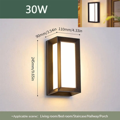 Waterproof LED Outdoor Wall Light with Motion Sensor - Smarsty