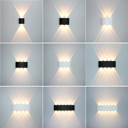 Waterproof Aluminum LED Wall Lamp for Indoor and Outdoor Use - Smarsty