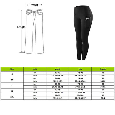 High Waist Elastic Workout Women Yoga Leggings Tummy Control Ruched Booty With Pocket Pants Seamless Gym Compression Tights - Smarsty