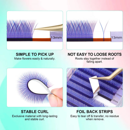 NAGARAKU YY Shape Premium Eyelash Extensions for Natural Look - Smarsty