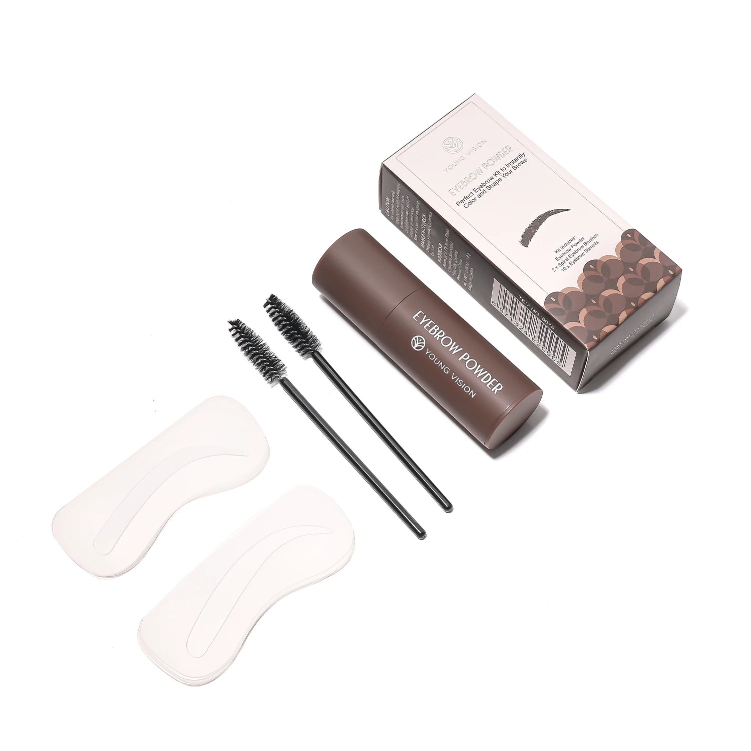 Eyebrow Stamp Stencil Kit for Long-Lasting Waterproof Makeup - Smarsty