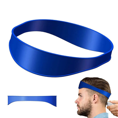 DIY Haircut Guide with Adjustable Silicone Neckline Template - Smarsty