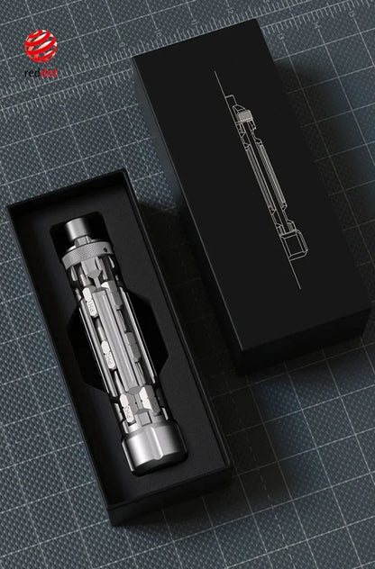 VMAN Precision Multi-function Screwdriver Set Magnetic Phillips Torx Drill Bit with Power Settings for Outdoor Home Daily Repair