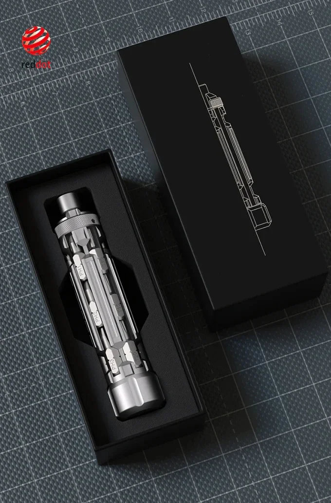 VMAN Precision Multi-function Screwdriver Set Magnetic Phillips Torx Drill Bit with Power Settings for Outdoor Home Daily Repair