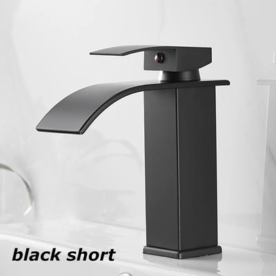 Stainless Steel Waterfall Basin Faucet with Dual Control - Smarsty