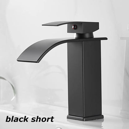 Stainless Steel Waterfall Basin Faucet with Dual Control - Smarsty