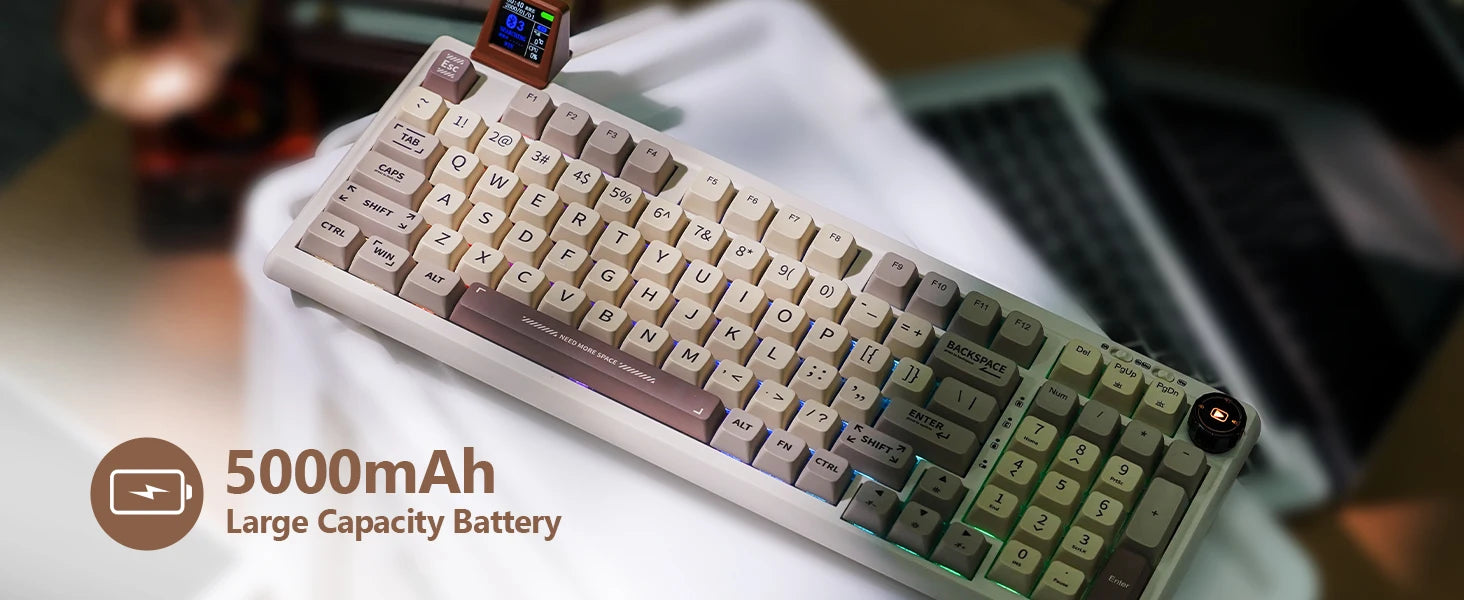 97 Key 95 Percent Mechanical Keyboard With Bluetooth