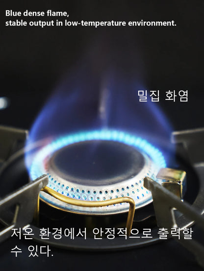 Pandatour Outdoor IGT Camping Stove Durable Copper Head Easy Equiped One-Touch One lick Ignite Table Stove Tourism Cooker Stove