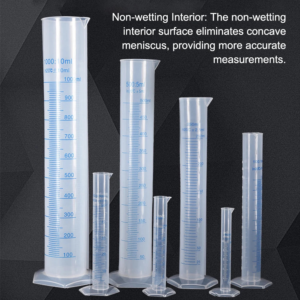 4PCS Transparent Measuring Cups for Accurate Lab Use - Smarsty