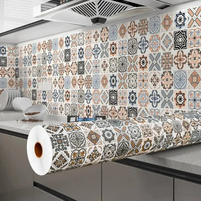 Marble Waterproof Kitchen Wallpaper Easy Peel and Stick - Smarsty