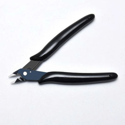 1 Black Carbon Steel Wire Knife, Comfortable Grip, Non Folding Wire Knife, Suitable for Jewelry Making and Electronic Products