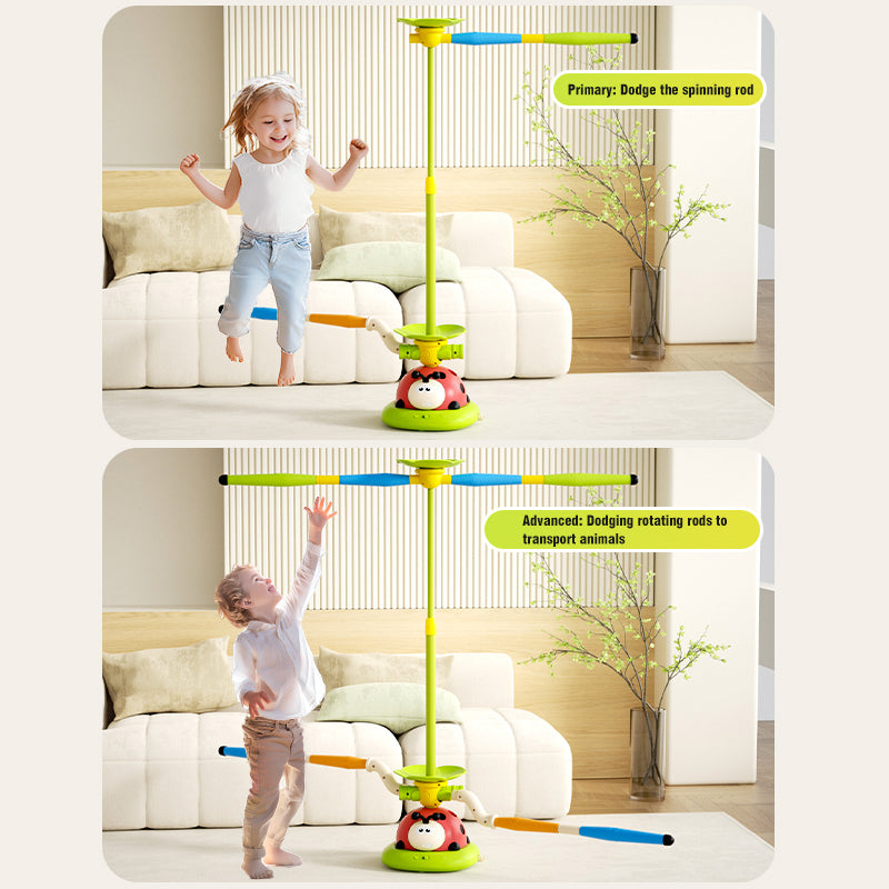 Upgrade Ladybug sporting toys Baseball 2/3/4/5-In-1 Sports Skipping Rope Machine Ferrule Jumping Toy Children Outdoor Play Games