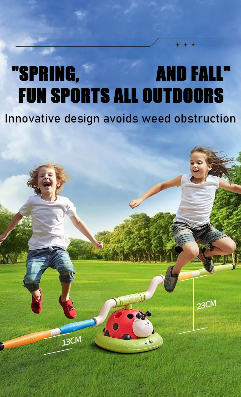 Upgrade Ladybug sporting toys Baseball 2/3/4/5-In-1 Sports Skipping Rope Machine Ferrule Jumping Toy Children Outdoor Play Games