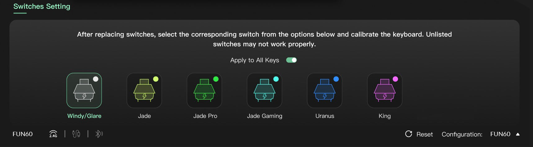 Sixty Percent Mechanical Keyboard Magnetic Switches