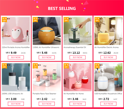 USB Ultrasonic Air Humidifier With LED Light - Smarsty