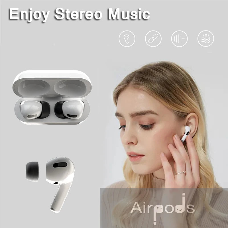 Memory Foam Ear Tips for Apple AirPods Pro 2 - Smarsty