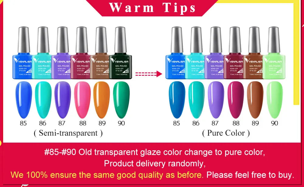 Luxury Color Gel Nail Polish Long Lasting Formula - Smarsty