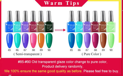 Luxury Color Gel Nail Polish Long Lasting Formula - Smarsty