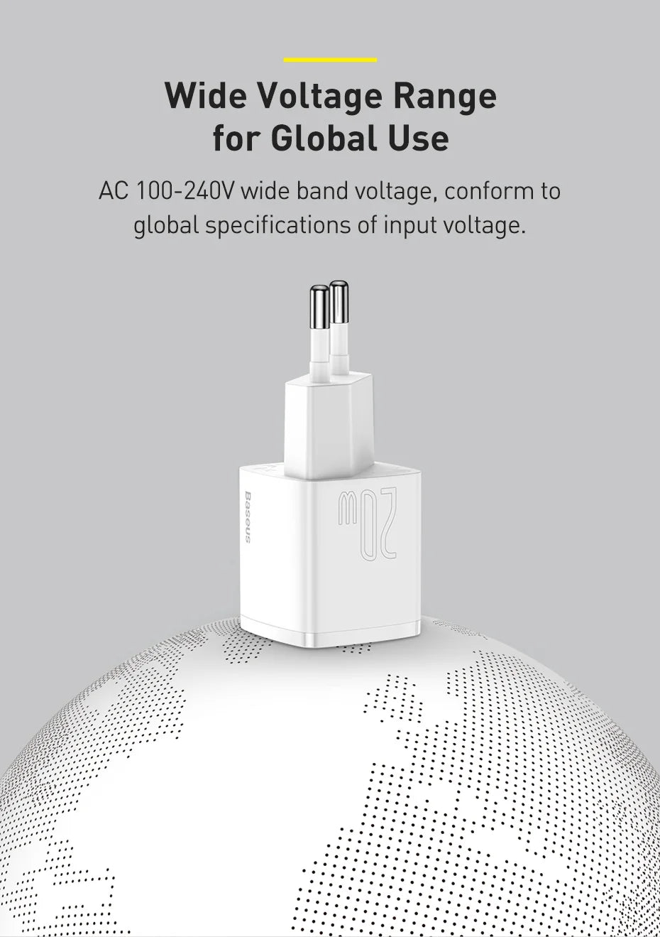 20W USB Type C Charger PD Fast Charge Portable Compact - Smarsty