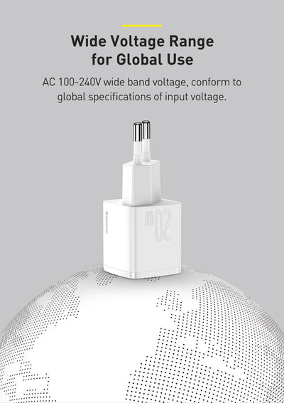 20W USB C PD Charger Portable Fast Charging Travel Companion - Smarsty