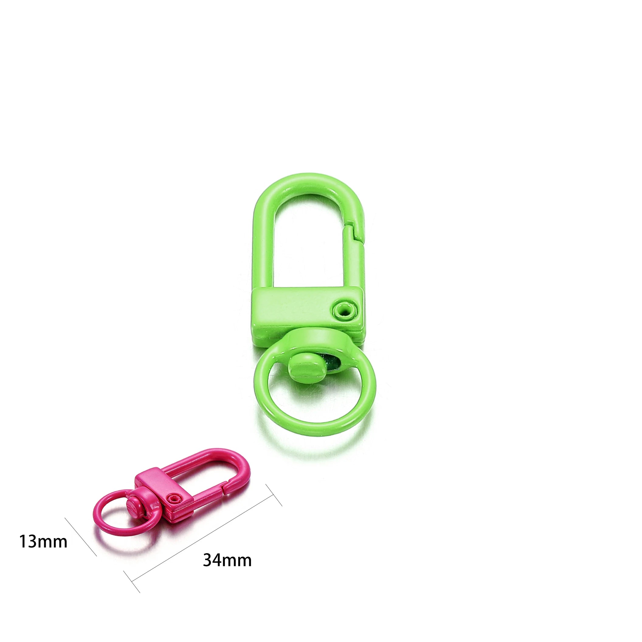Rotating Lobster Clasps Gold Rhodium Secure 10pcs Pack - Smarsty