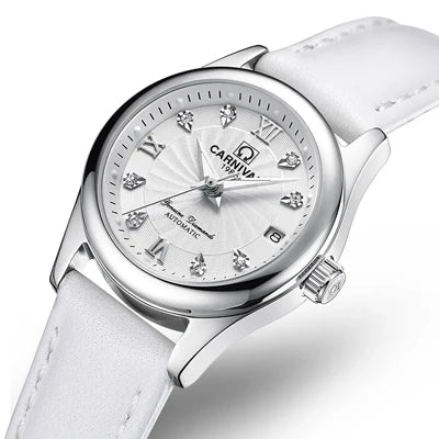 Carnival Luxury Women's Mechanical Watch with Sapphire Crystal - Smarsty