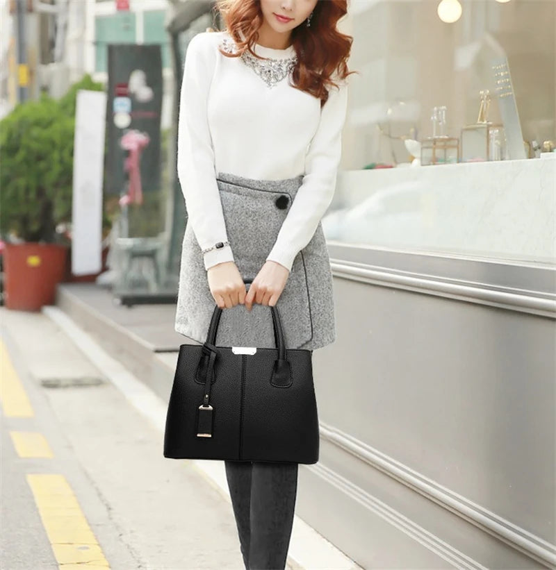 Designer Leather Handbags For Women Luxury Shoulder Bag - Smarsty