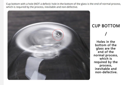 Double Wall Borosilicate Glass Mug Set for Hot Drinks - Smarsty