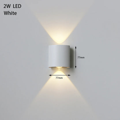 Outdoor Waterproof LED Wall Lamp for Stylish Illumination - Smarsty