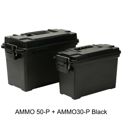 Plastic Ammo Box Weapons Safe Storage Ammo Can Lightweight High Strength Ammo Accessory Crate Storage Case Bullet Safety Box by Smarsty